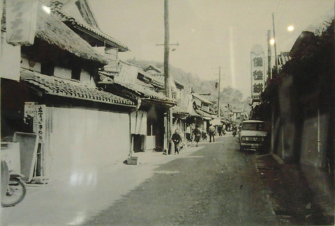 昭和３５年の小川町商店街の様子